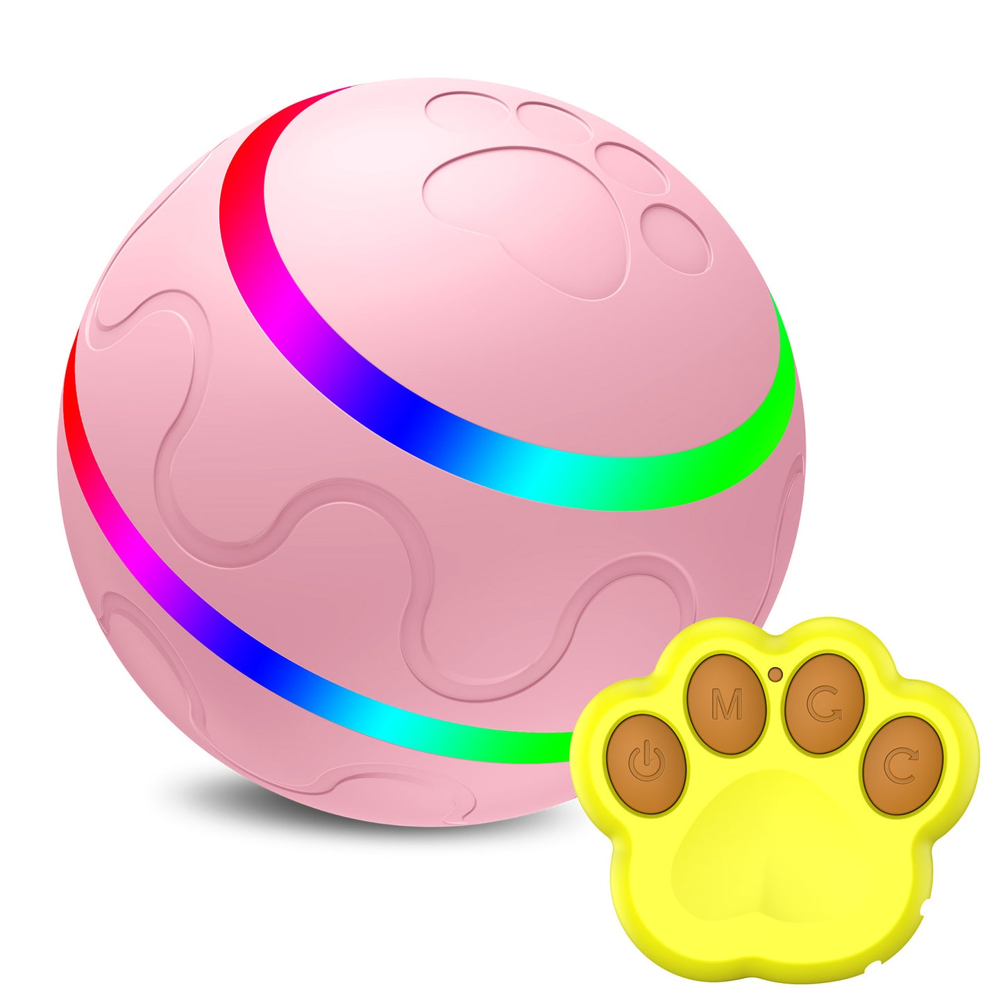 Cat Wicked Ball Toy – Self-Rotating Intelligent USB Cat Toy