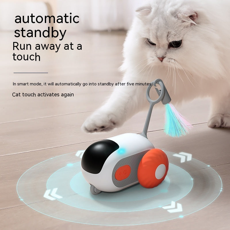 Crazy-Joy Remote Control Cat Toy Car – Interactive Electric Cat Toy