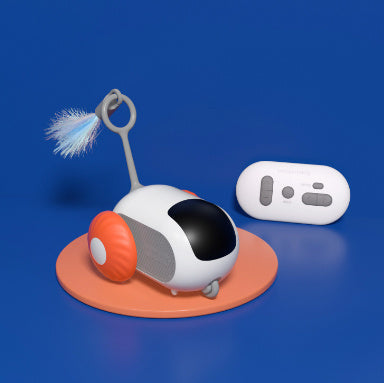 Crazy-Joy Remote Control Cat Toy Car – Interactive Electric Cat Toy