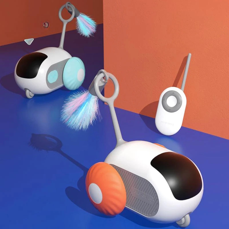 Crazy-Joy Remote Control Cat Toy Car – Interactive Electric Cat Toy
