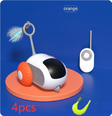 Crazy-Joy Remote Control Cat Toy Car – Interactive Electric Cat Toy