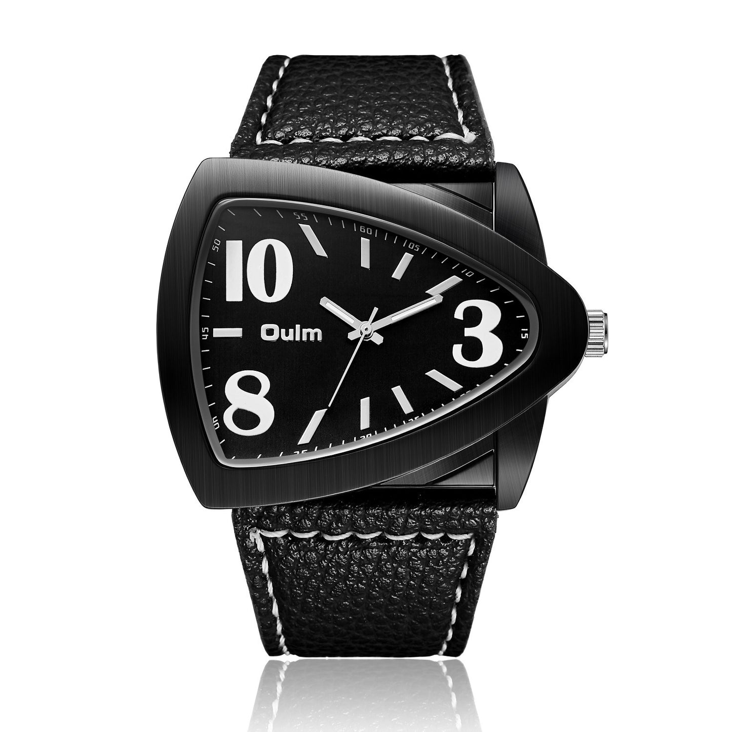 Men's Casual Triangle Belt Quartz Watch – Stylish Analog Wristwatch