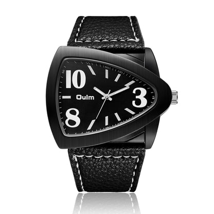 Men's Casual Triangle Belt Quartz Watch – Stylish Analog Wristwatch