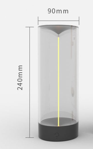 LED Camping Night Light – Type-C Rechargeable Portable Ambient Lamp