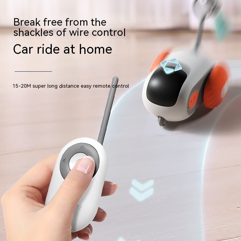Crazy-Joy Remote Control Cat Toy Car – Interactive Electric Cat Toy
