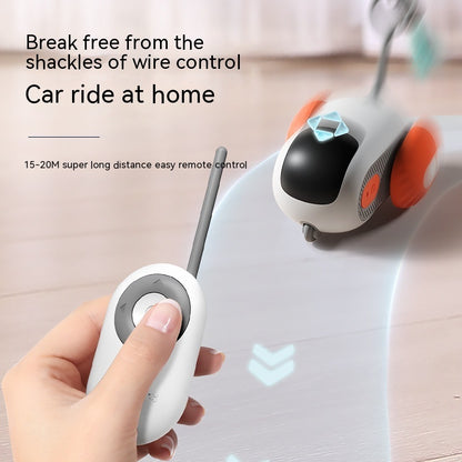 Crazy-Joy Remote Control Cat Toy Car – Interactive Electric Cat Toy