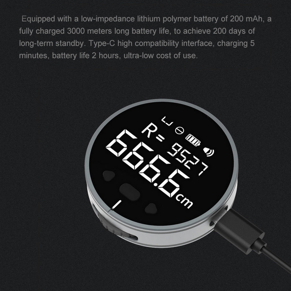 Electronic Measuring Ruler – High Precision Digital LCD Tape Measure